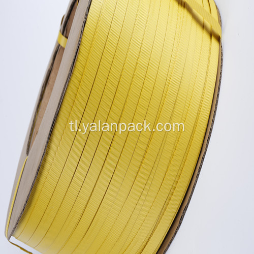 Hot Sales Yellow Color Plastic Bundle Packing Strap.